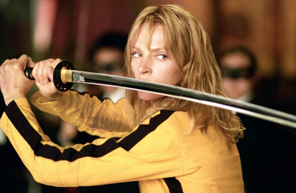 Uma Thurman dans le rôle de Beatrix Kiddo